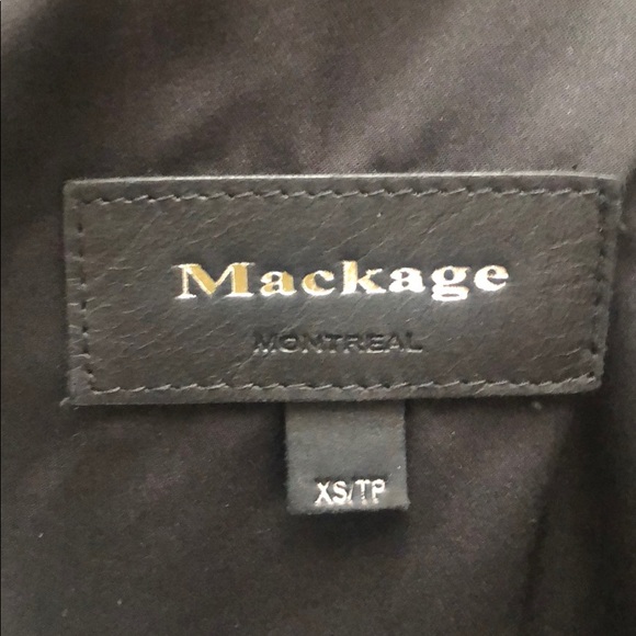 Mackage Estela belted Trench with leather trim - Picture 6 of 8